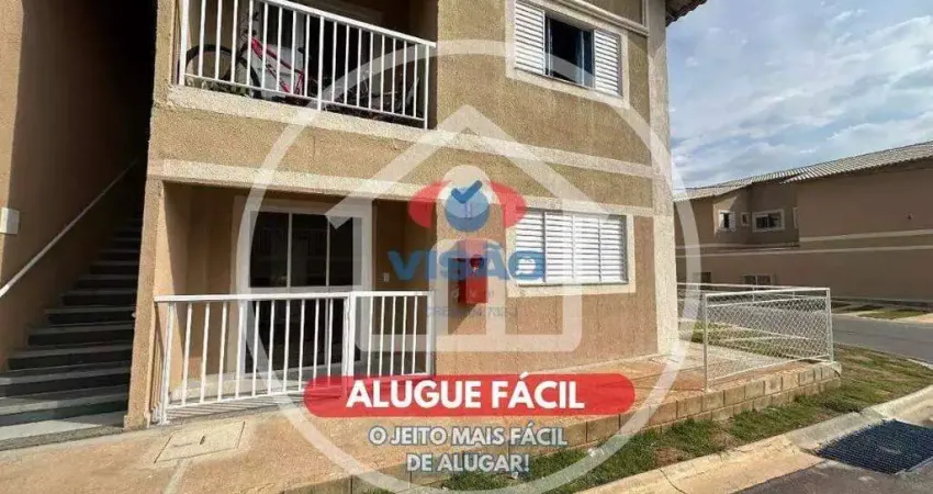 Apartamento para locação com 2 dormitórios e 1 vaga em Condomínio The Palms Residencial, Indaiatuba/SP.