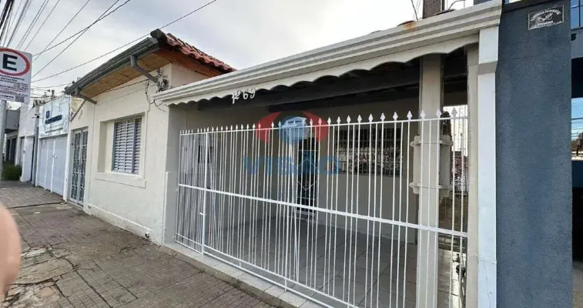 Casa para locação com 2 dormitórios no Centro, em Indaiatuba/SP.
