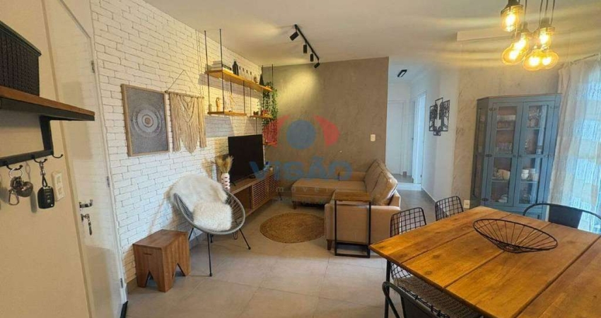 Apartamento à venda, 3 quartos, 1 suíte, 2 vagas, Jardim Bela Vista - Indaiatuba/SP
