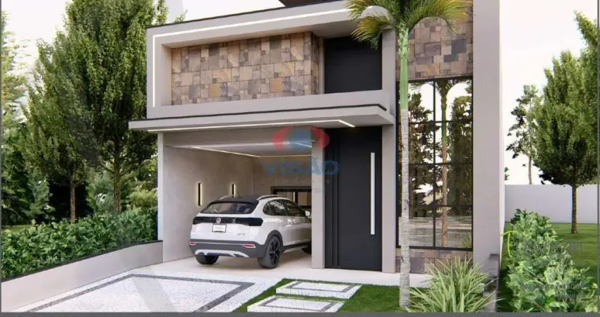 Casa em condomínio à venda, 3 quartos, 1 suíte, 2 vagas, jardim park real - indaiatuba/sp