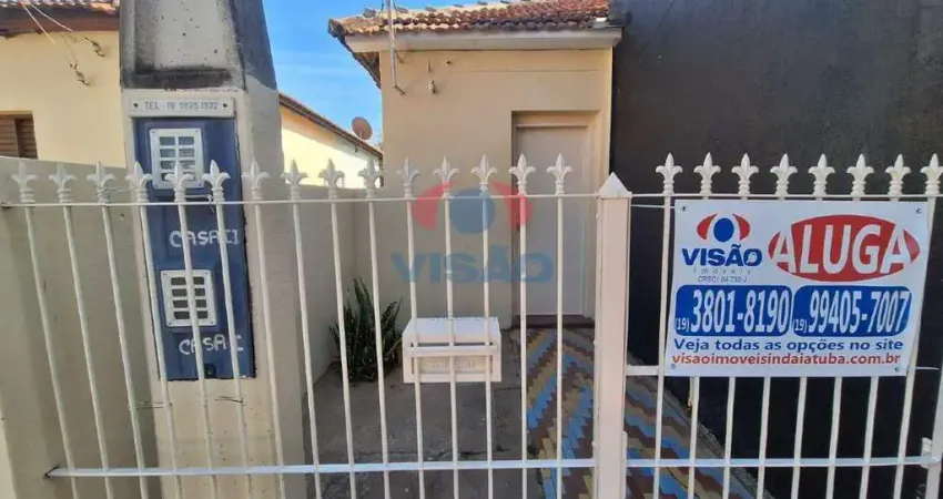 Casa com 3 cômodos disponível para locação no Centro - Indaiatuba/SP