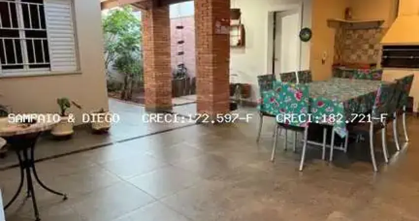 Casa para venda em jaboticabal, residencial são judas tadeu, 3 dormitórios, 1 suíte, 1 banheiro, 2 vagas