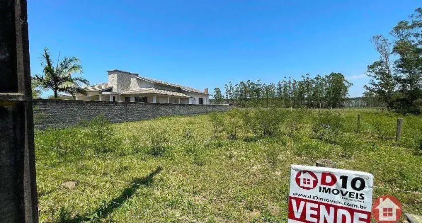 Terreno à venda, 850 m² por r$ 160.000,00 - lagoa da serra - araranguá/sc