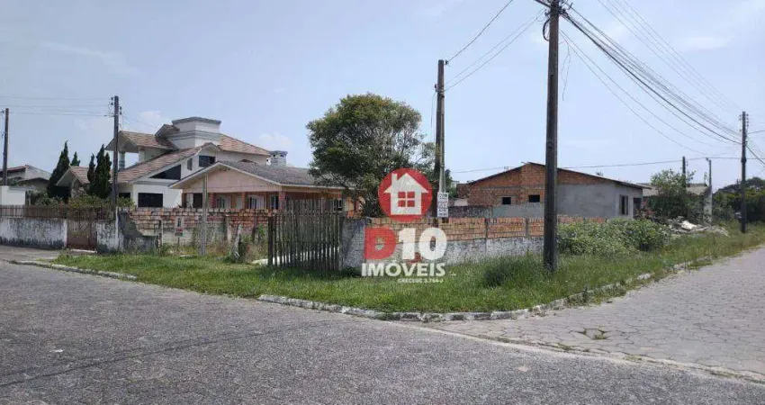 Excelente terreno de esquina no mato alto  proximo ao posto de combustivel