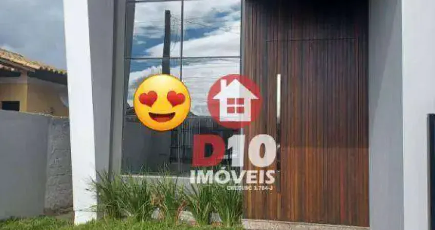Casa moderna com piscina no bairro Lagoão em Araranguá SC