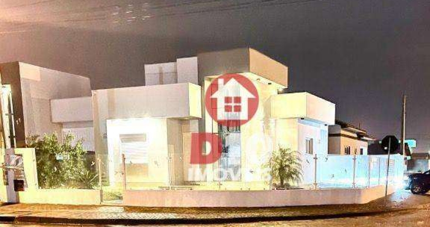 Casa Alto Padrão Mobiliada com 2 dormitórios à venda, 77 m² por R$ 550.000 - Caverazinho - Araranguá/SC