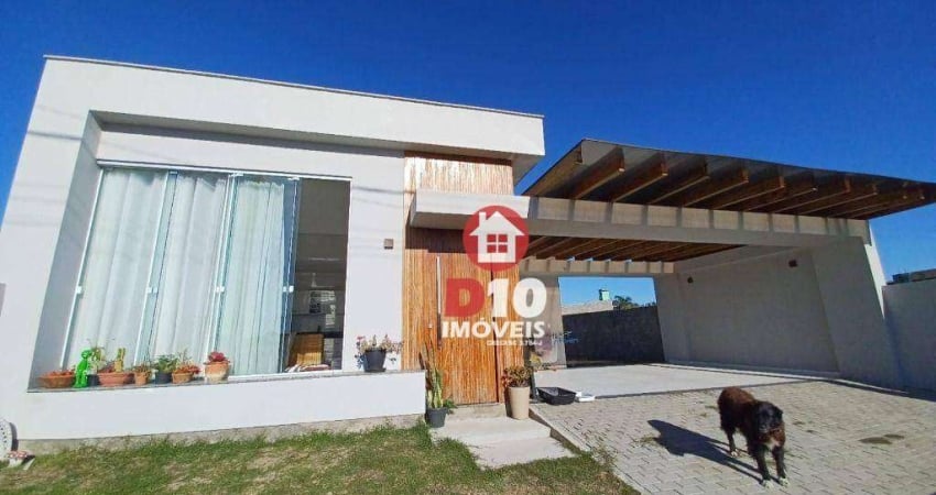 Casa alto padrão mobiliada na praia em Baln. Arroio do Silva