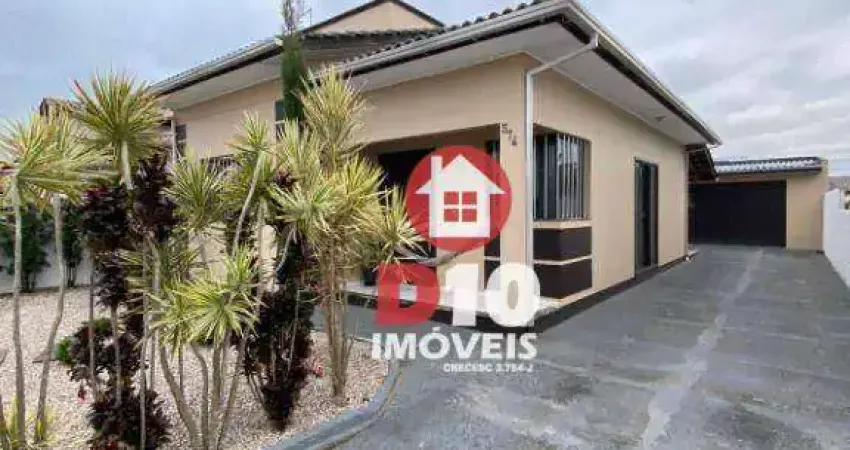 Casa com 3 dormitórios, edícula e salão de festas à venda em arroio do silva/sc