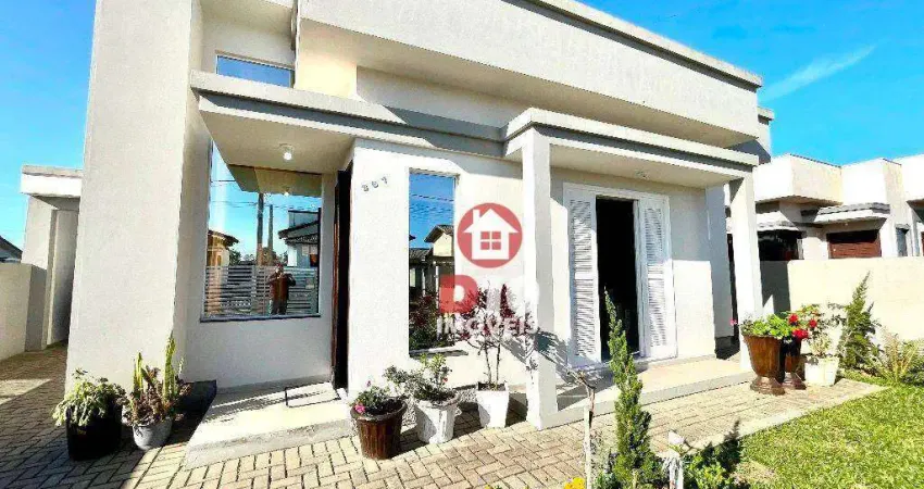 Casa à venda, 100 m² por r$ 410.000,00 - caverazinho - araranguá/sc