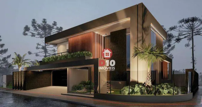 Casa à venda, 332 m² por r$ 3.200.000,00 - residencial açores - araranguá/sc