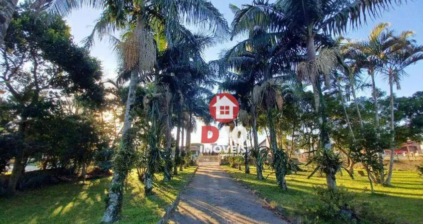 Chácara com 3 dormitórios à venda, 10000 m² por r$ 1.170.000,00 - caverazinho - araranguá/sc