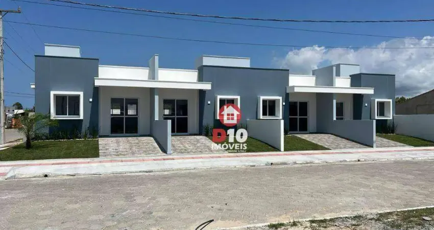 Casa com 2 dormitórios à venda, 40 m² por r$ 240.000,00 - village dunas - balneário gaivota/sc