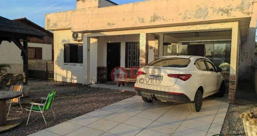 Casa com 2 dormitórios à venda, 120 m² por r$ 550.000,00 - golfinho - balneário arroio do silva/sc