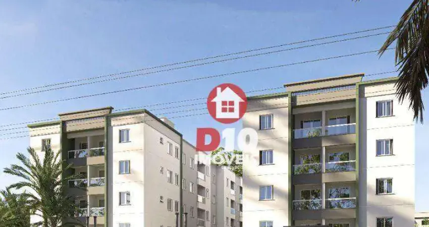 Apartamento com 2 dormitórios à venda, 50 m² por r$ 278.867 - urussanguinha - araranguá/sc