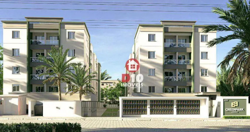 Apartamento com 2 dormitórios à venda, 50 m² por r$ 282.736 - urussanguinha - araranguá/sc