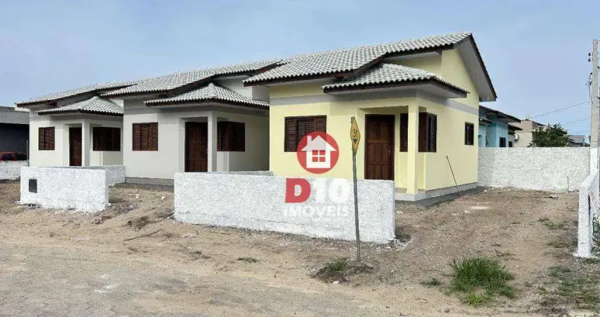 Casa com 2 dormitórios à venda, 39 m² por r$ 165.000,00 - operária - araranguá/sc
