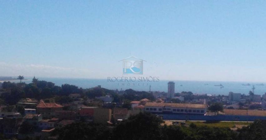 Terreno em declive com 310m2, com linda vista para o Mar, Macae-RJ