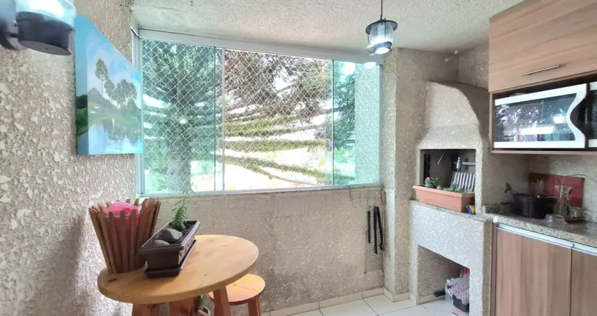 Apartamento com 2 quartos, varanda gourmet com churrasqueira