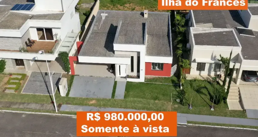 Casas individuais em condomínio fechado no Red Park a partir de R$ 980mil.