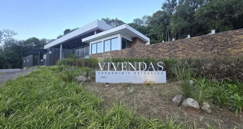 Terreno em condomínio fechado de alto padrão em bento gonçalves