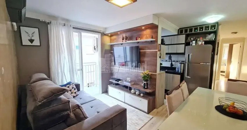 Lindo apartamento 100% mobiliado no loteamento bertolini | bairro são roque