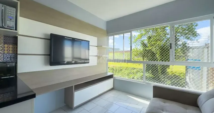 Apartamento semi-mobiliado no são joão com 2 vagas de garagem