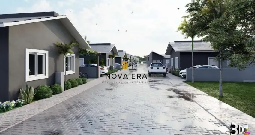 Casa em condomínio fechado com 2 quartos à venda no Novo Mundo, Gravataí 