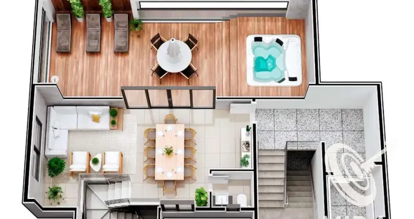 Cobertura com 3 quartos à venda na Bela Vista, Ipatinga