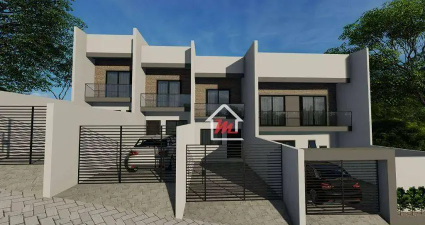 Sobrado com 3 suítes à venda 134 m² a partir de R$ 595.000 - Tribess - Blumenau/SC