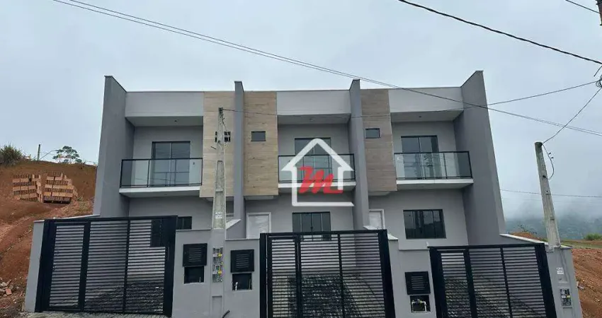 Sobrado com 2 dormitórios à venda, 112 m² por r$ 425.000,00 - itoupava central - blumenau/sc