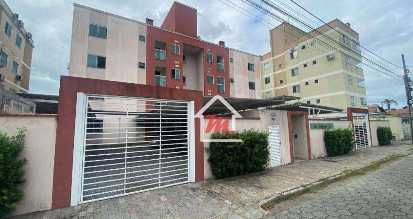 Apartamento com 2 dormitórios à venda, 52 m² por R$ 225.000,00 - Passo Manso - Blumenau/SC