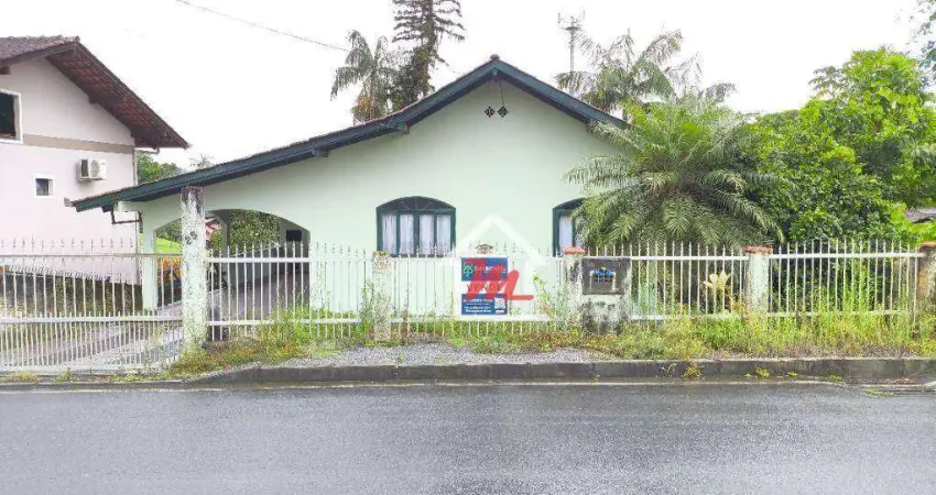 Casa com 3 dormitórios, 62 m² - venda por R$ 450.000,00 ou aluguel por R$ 2.200,00/mês - Passo Manso - Blumenau/SC