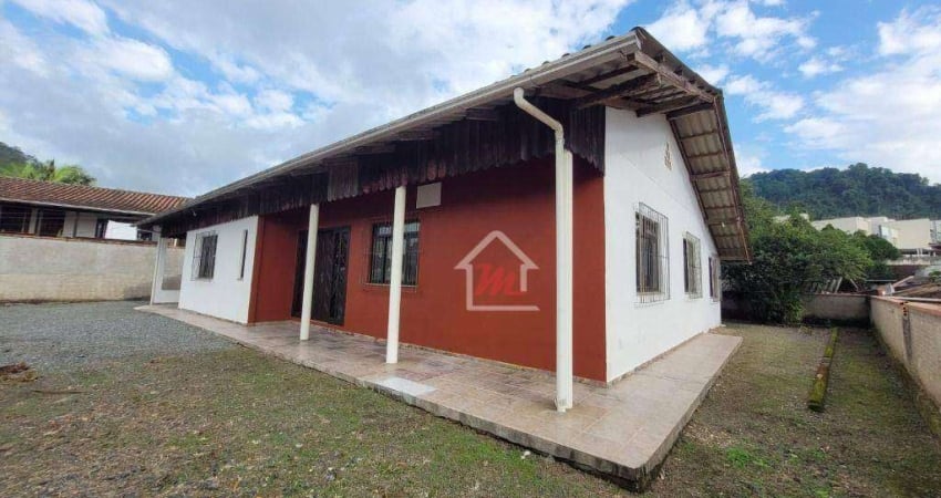 Casa com 3 dormitórios para alugar, 195 m² por R$ 3.165,11/mês - Passo Manso - Blumenau/SC