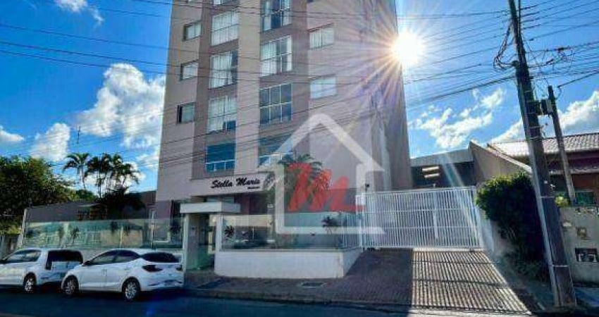 Apartamento com 2 dormitórios para alugar, 67 m² por R$ 2.252,00/mês - Salto Weissbach - Blumenau/SC