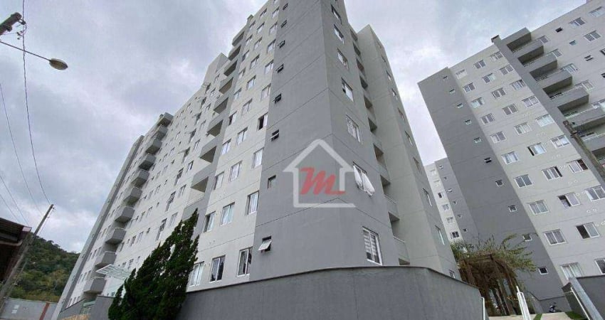 Apartamento com 2 dormitórios para alugar, 65 m² por R$ 2.040,00/mês - Passo Manso - Blumenau/SC