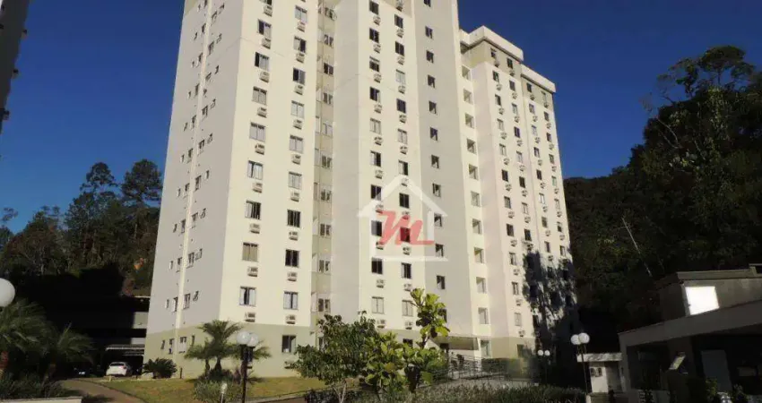 Apartamento com 2 dormitórios à venda, 56 m² por r$ 295.000,00 - ribeirão fresco - blumenau/sc