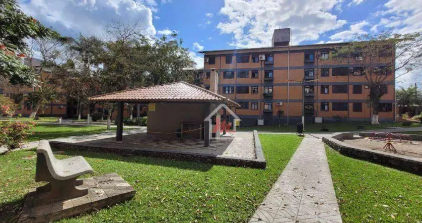 Apartamento com 2 dormitórios à venda, 60 m² por r$ 200.000,00 - bela vista - gaspar/sc