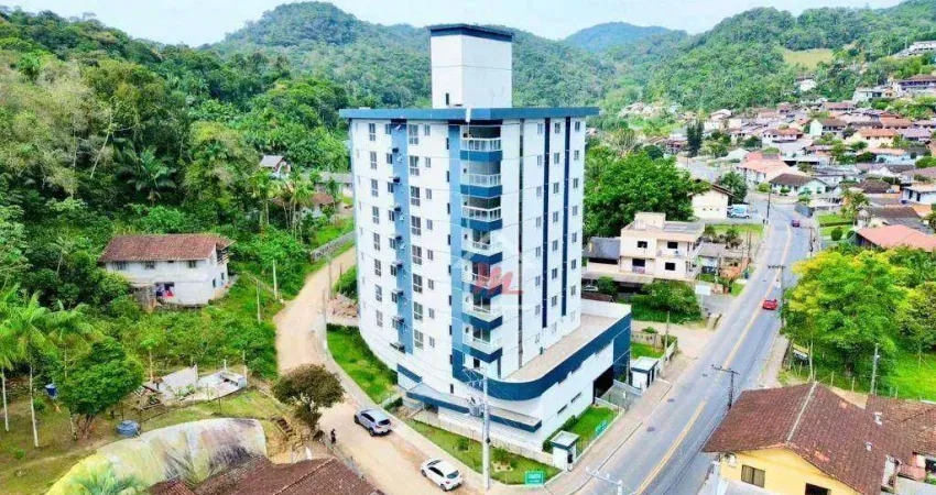 Apartamento com 2 suítes à venda, 78 m² por r$ 553.232 - fortaleza - blumenau/sc