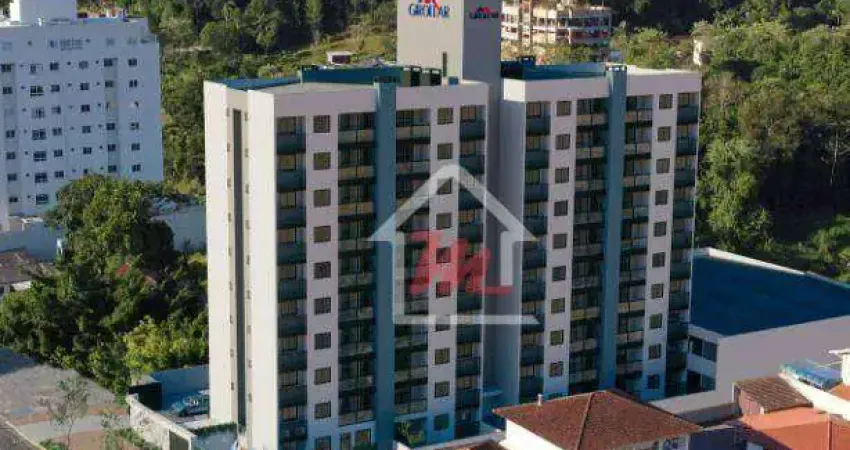 Apartamento com 2 dormitórios sendo 1 suíte à venda, 54 m² por r$ 349.000 - itoupava central - blumenau/sc