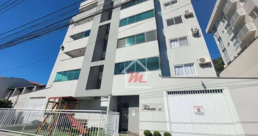 Apartamento com 2 dormitórios à venda, 64 m² por r$ 350.000,00 - passo manso - blumenau/sc
