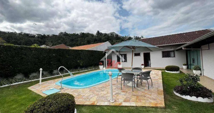 Casa com 3 dormitórios à venda, 154 m² por r$ 1.040.000,00 - velha - blumenau/sc