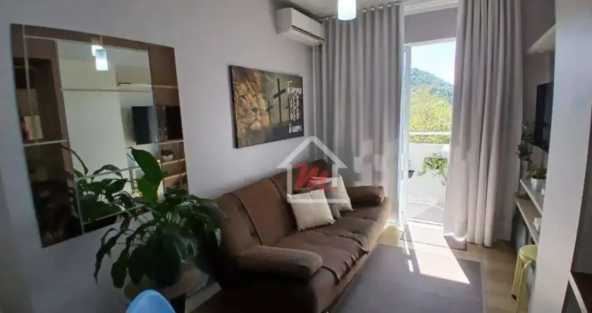 Apartamento com 3 dormitórios sendo 01 suíte à venda, 65 m² por r$ 390.000 - passo manso - blumenau/sc