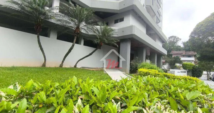 Apartamento pronto para morar, com 2 dormitórios e sacada, à venda, 68 m² por r$ 450.000 - vila nova - blumenau/sc