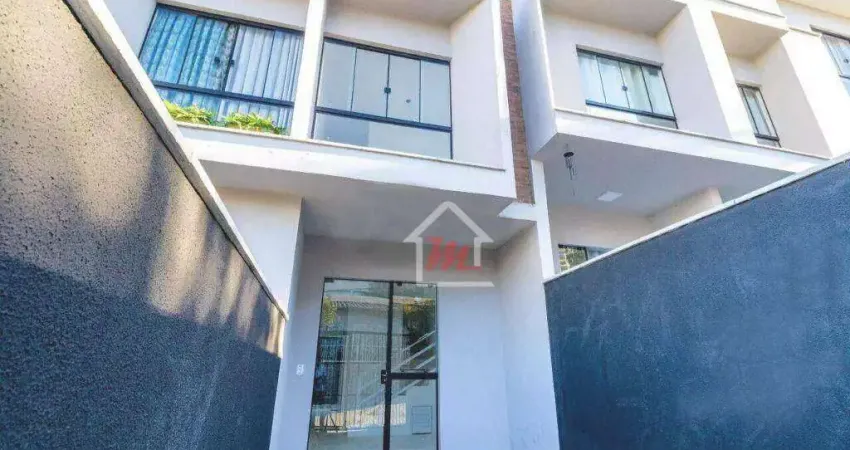 Sobrado com 2 dormitórios à venda, 59 m² por r$ 360.000,00 - vila nova - blumenau/sc