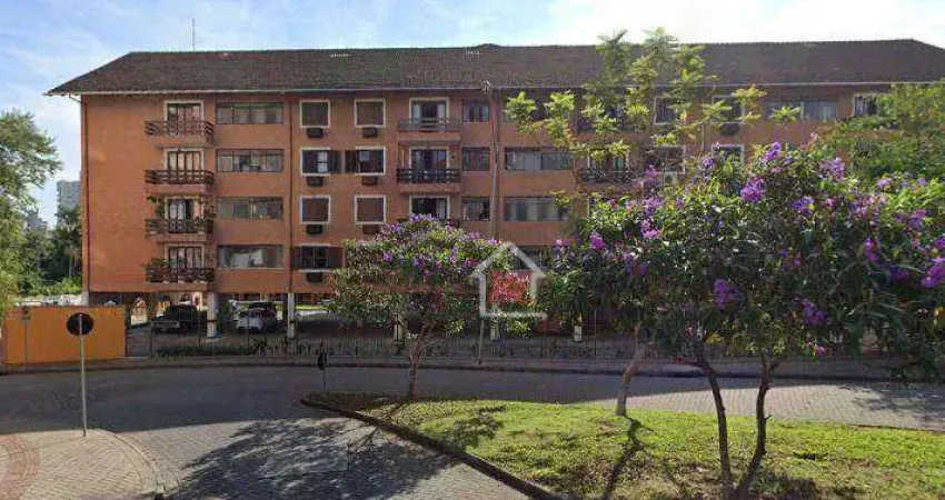 Apartamento com 3 dormitórios sendo 1 suíte, com sacada, elevador, 1 vaga gar. à venda, 133 m² por r$ 329.900 - garcia - blumenau/sc