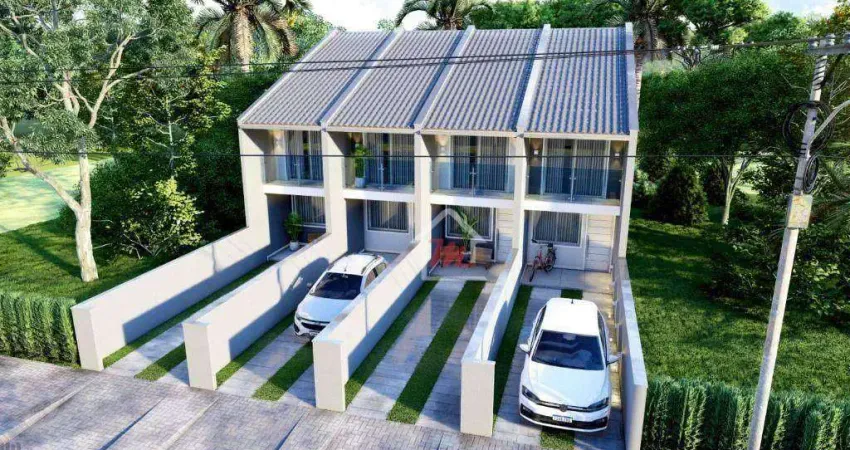 Sobrado com 2 dormitórios à venda, 70 m² por r$ 380.000 - velha central - blumenau/sc