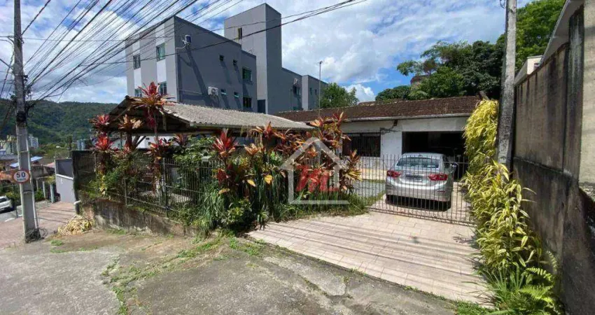 Terreno à venda, 670 m² por r$ 695.000,00 - velha - blumenau/sc