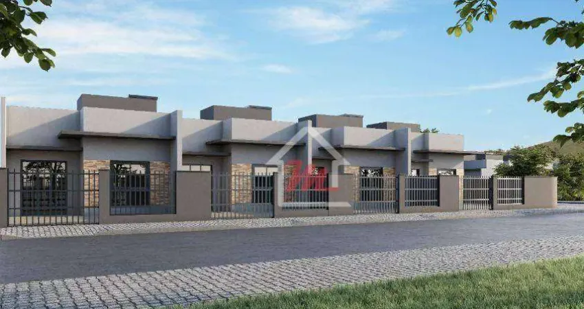 Casa com 2 dormitórios à venda, 47 m² por r$ 279.000,00 - itajuba - barra velha/sc