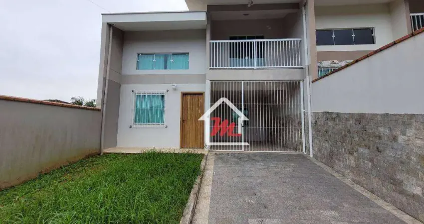 Sobrado com 3 dormitórios para alugar, 113 m² por R$ 3.041,83/mês - Velha Central - Blumenau/SC