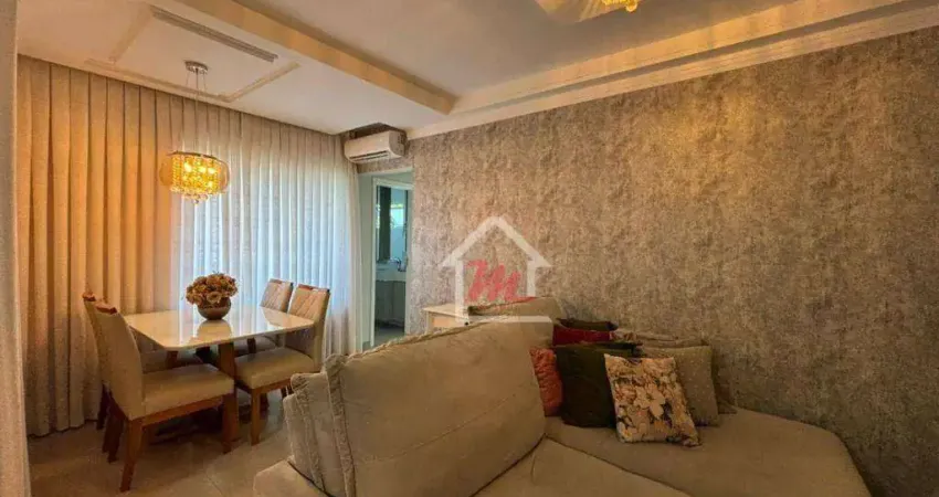 Apartamento com 2 dormitórios à venda, PORTEIRA FECHADA 67 m² por R$ 520.000 - Salto do Norte - Blumenau/SC